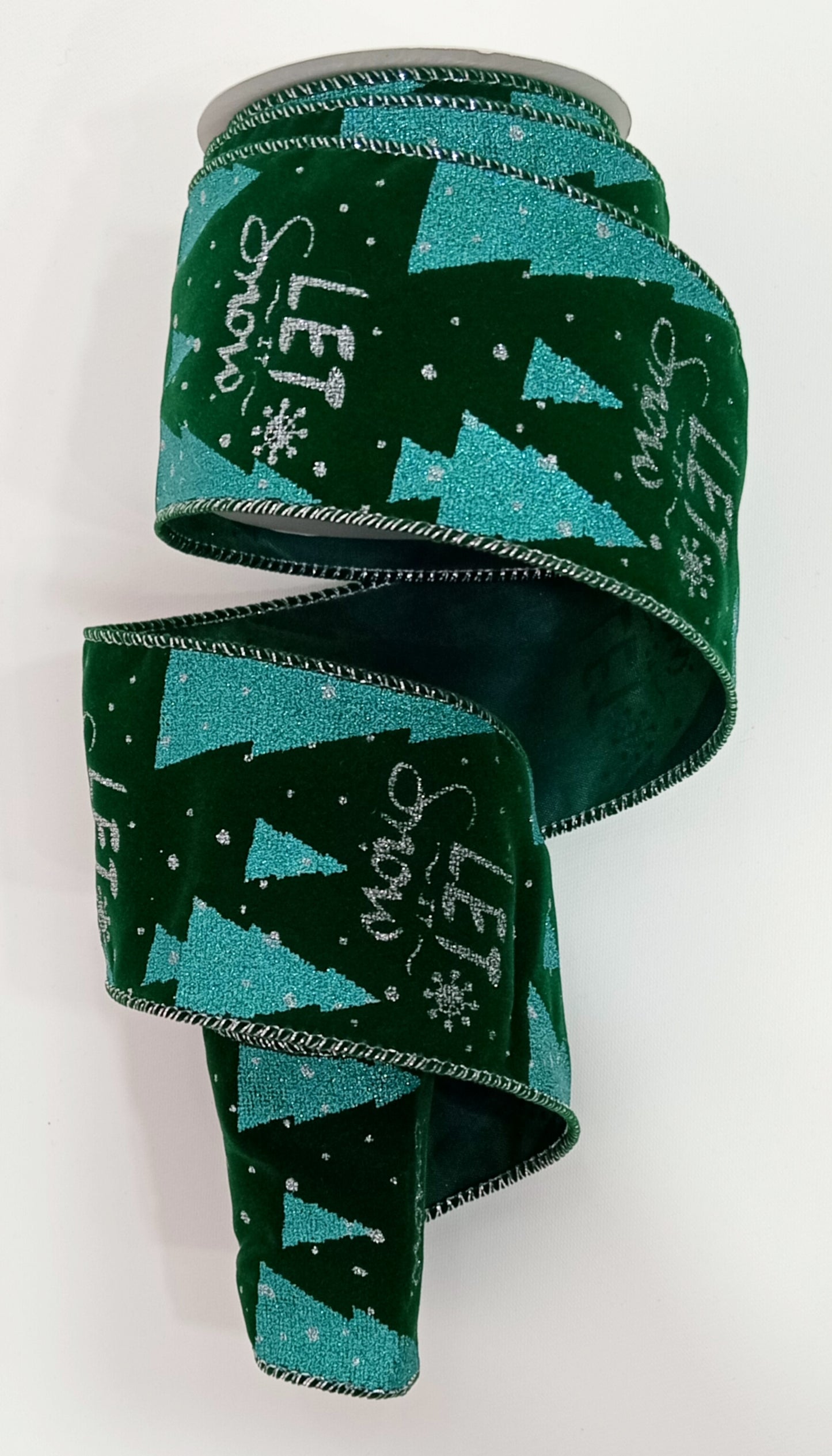 Listón Navideño - Let it Snow