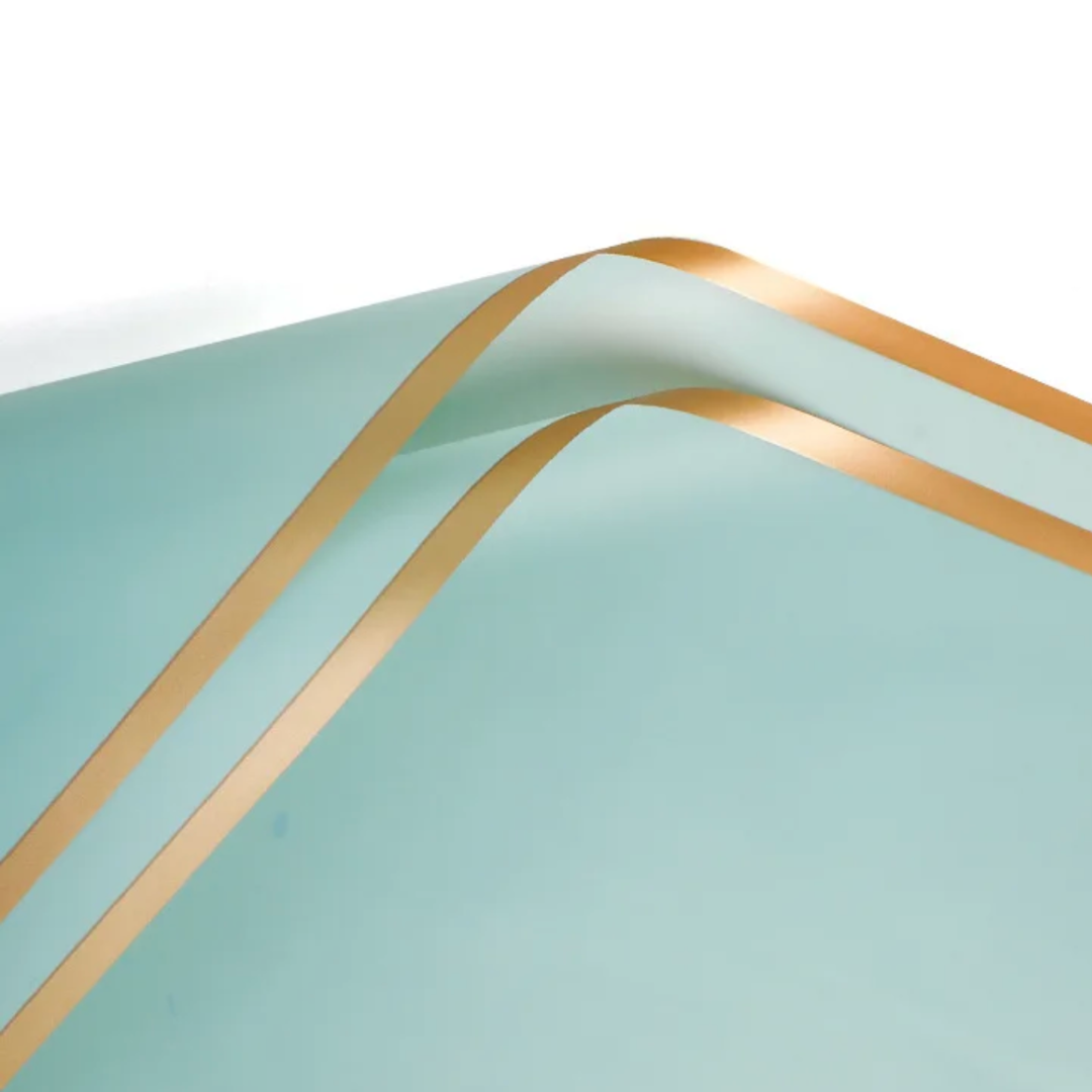 Papel Coreano - Mistery Orilla Oro