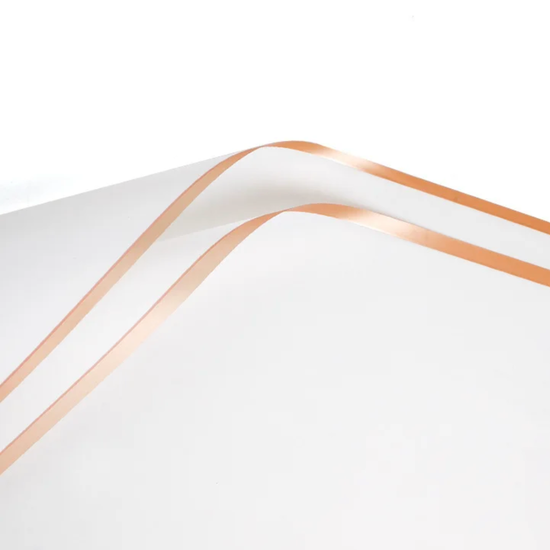 Papel Coreano - Mistery Orilla Oro