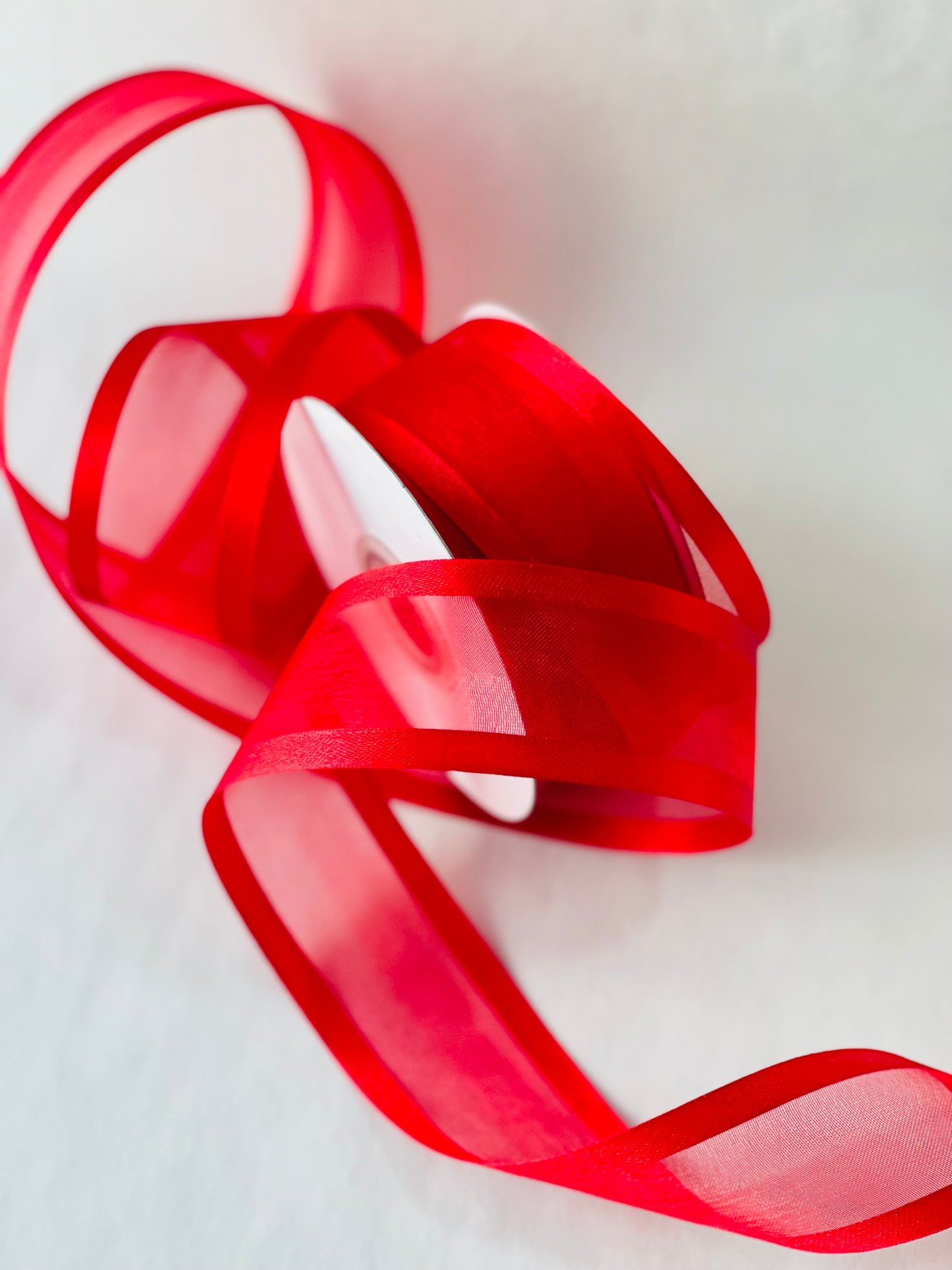 Organza Filo Satin - Rojo