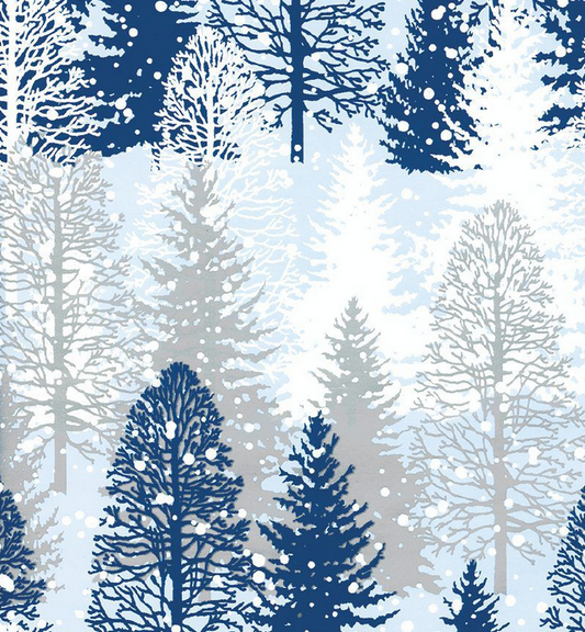 Papel de Regalo - Christmas Trees