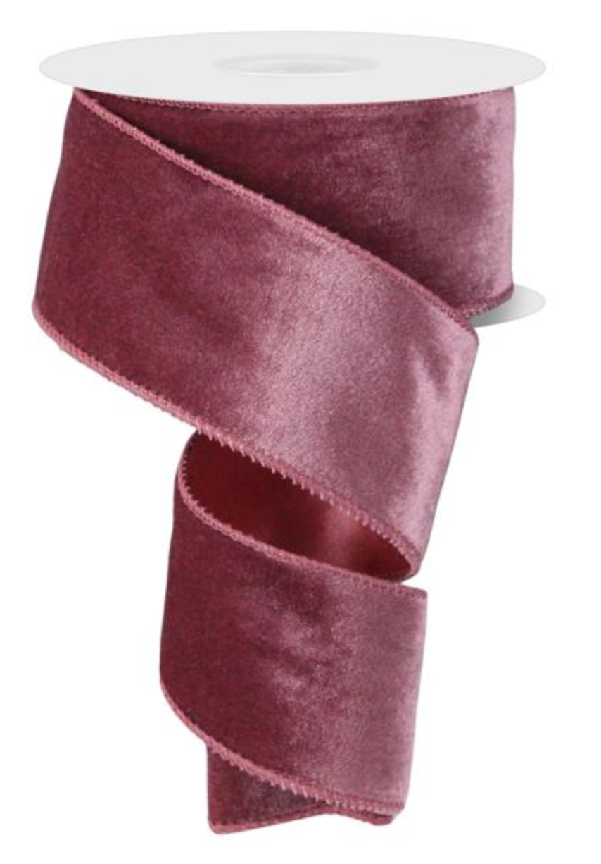 Terciopelo Satinado - Dusty Rose