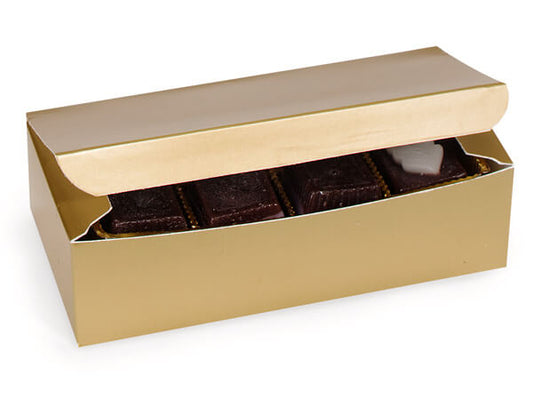 Caja para Chocolates  Dorada
