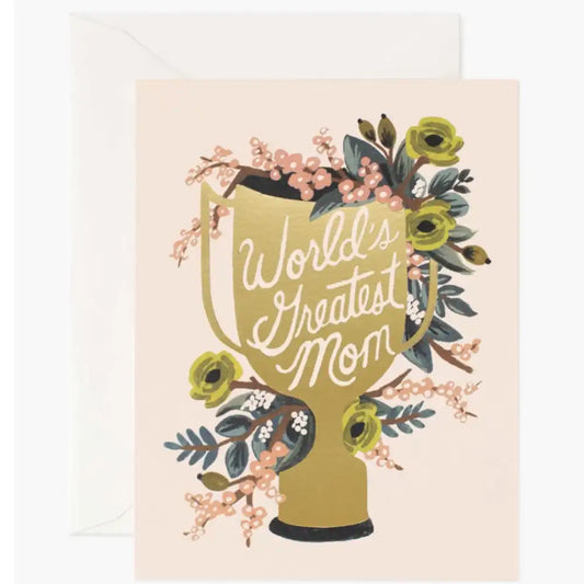 Tarjeta dia de las Madres - World Greatest Mom