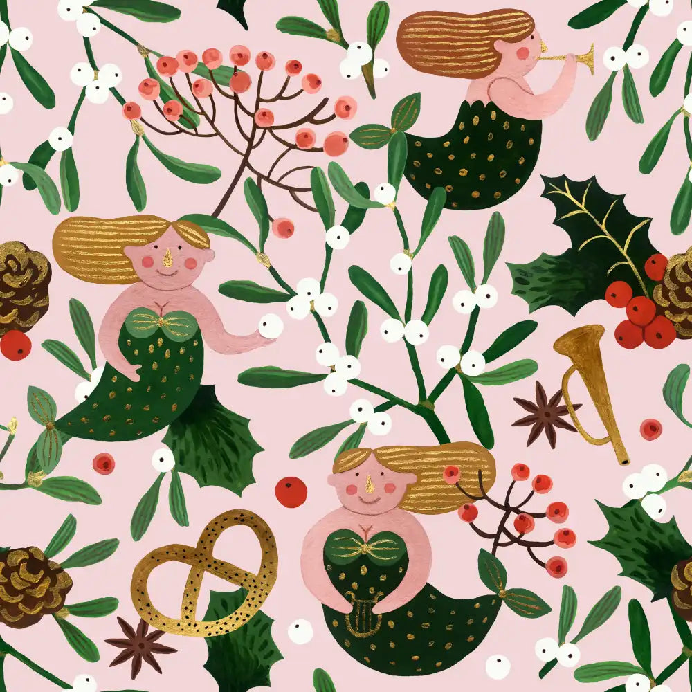 Papel de Regalo - Sirenas