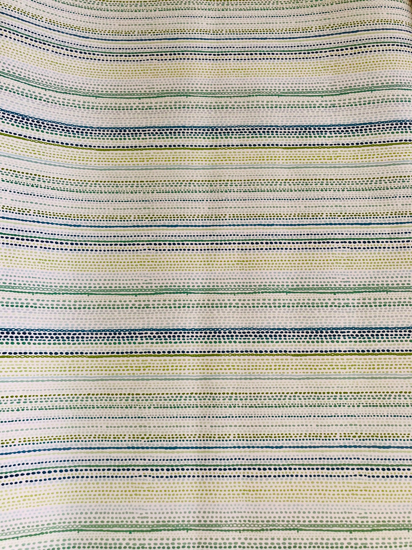 Papel de Regalo - Puntos verdes con azul