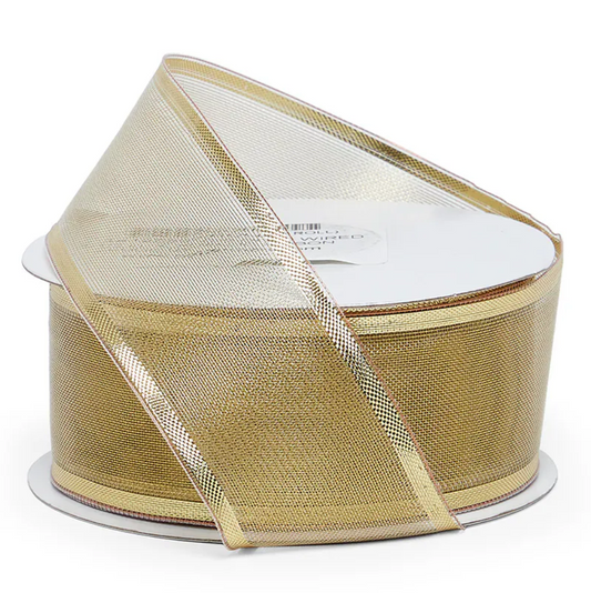 Listón Metálico - Oro