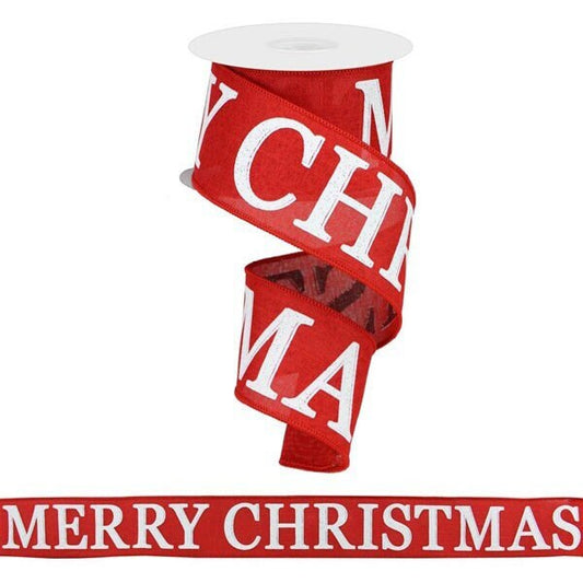 Listón Navideño - Merry Christmas Royal