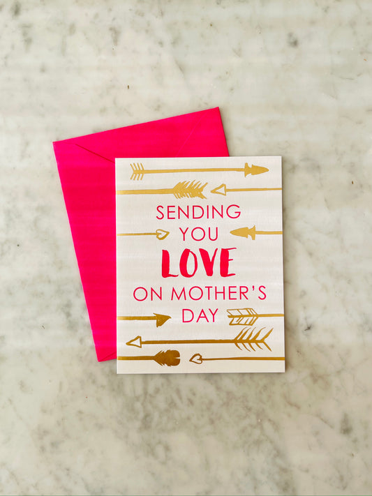 Tarjeta dia de las Madres - Sending love