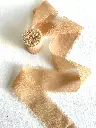 Chiffon Deshilachado - Khaki