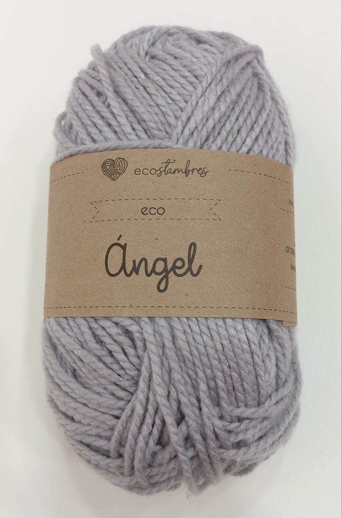 Estambre Angel - Plata