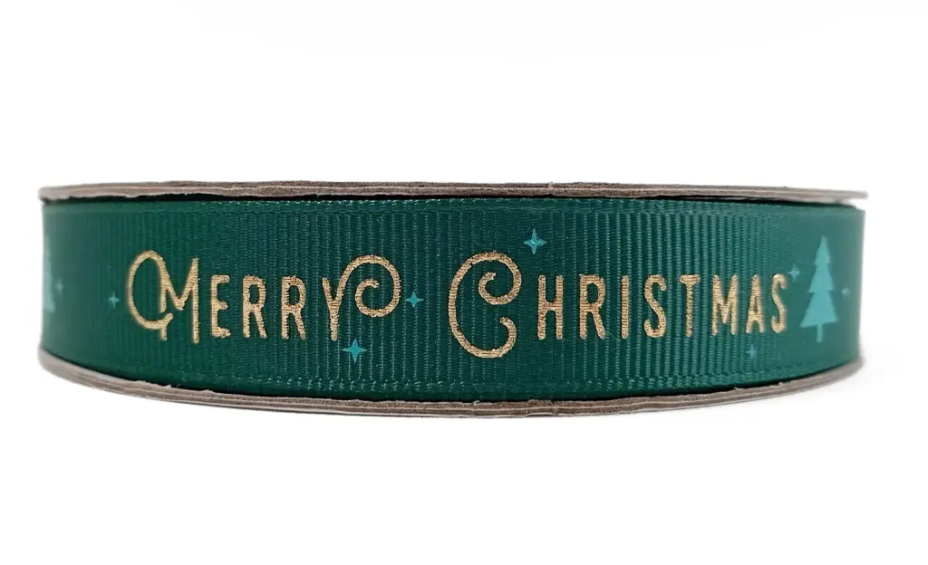 Listón Navideño - Green