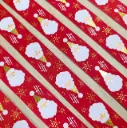 Listón Navideño - Santas Red