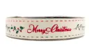 Listón Navideño - Merry Christmas