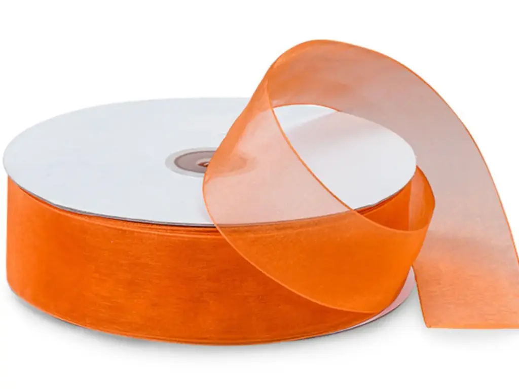Organza Lisa - Naranja