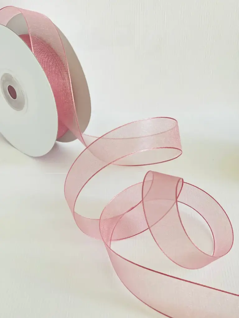 Organza Fina Palo de Rosa