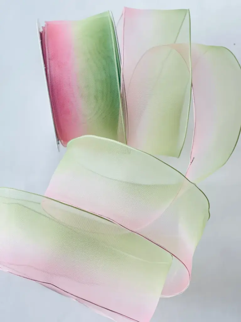 Organza Alambre Sandía