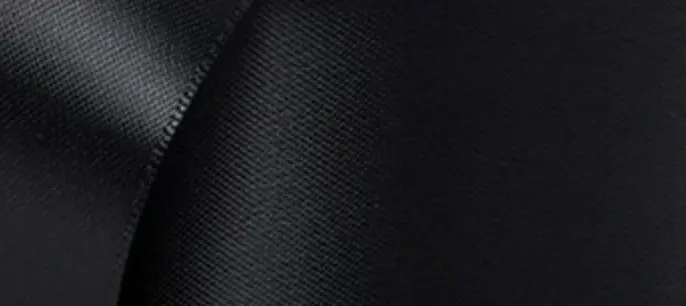 Satinado Fino - Negro