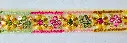 MH - Tul Bordado Flores 7/8" - Amarillo Claro