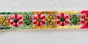 MH - Tul Bordado Flores 7/8" - Rosa