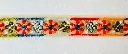 MH - Tul Bordado Flores 7/8" - Durazno