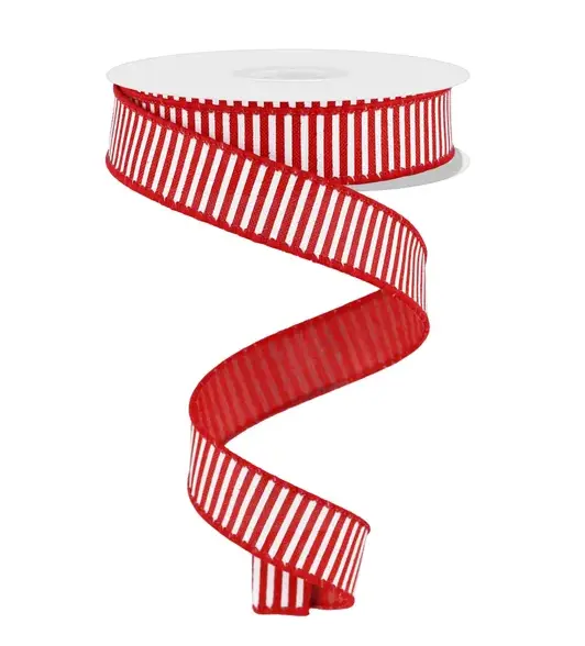 Listón Navideño - Candy Stripes