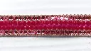 MH - Tira Hindú 7/8" - Terciopelo Fucsia.