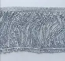 MH - Tira Fleco 9cm - Plata.