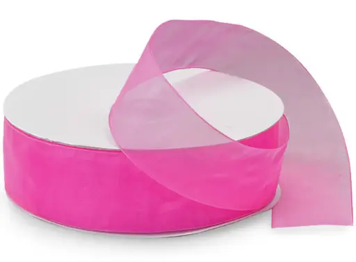 Organza Lisa - Hot Pink