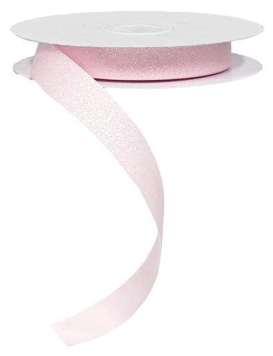 [liston-diamantina-rosa-claro] Liston Diamantina Rosa Claro - (5/8" x 10 yardas)