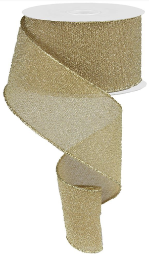 [RM988908] Glitter Mesh - Gold