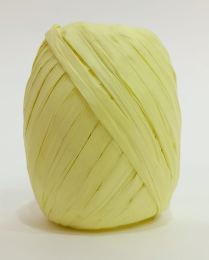[rafia-de-papel-amarillo-decoracion-regalo] Rafia De Papel - Amarillo 