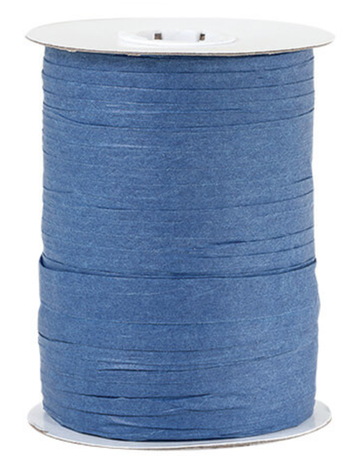 [rafia-de-papel-azul-royal-decoracion-regalo] Rafia De Papel - Azul Royal