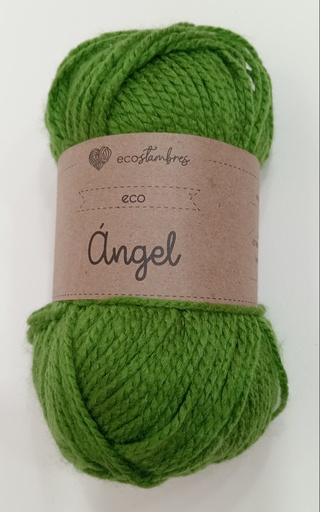 [estambre-angel-verde-bandera] Estambre Angel - Verde Bandera