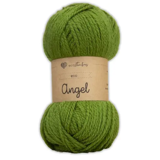 [estambre-angel-verde-hoja] Estambre Angel - Verde Hoja