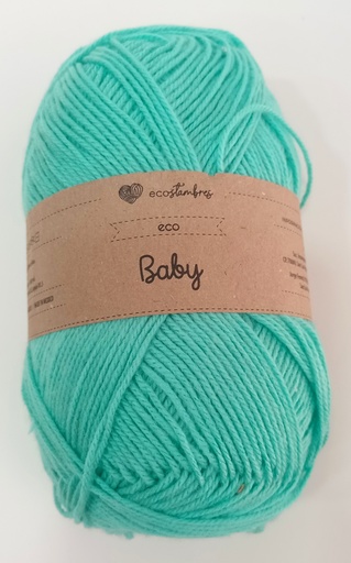 [estambre-eco-baby-menta] Estambre Eco Baby - Menta