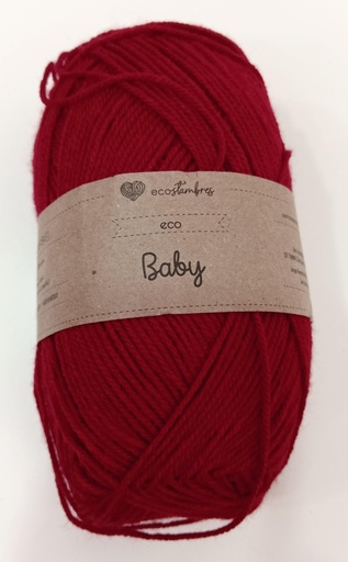 [estambre-eco-baby-rojo] Estambre Eco Baby - Rojo