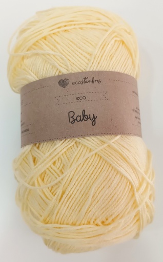 [estambre-eco-baby-amarillo-claro] Estambre Eco Baby - Amarillo Claro