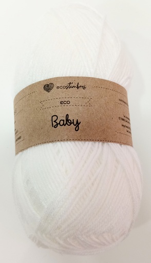 [estambre-eco-baby-blanco] Estambre Eco Baby - Blanco