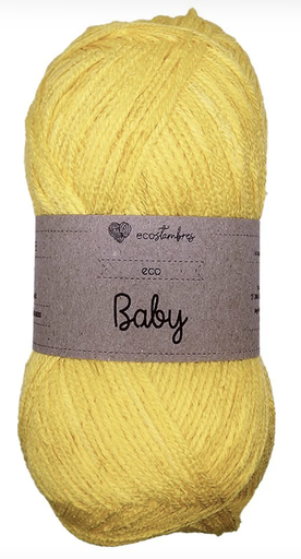 [eco baby mango] Estambre Eco Baby - Amarillo Mango