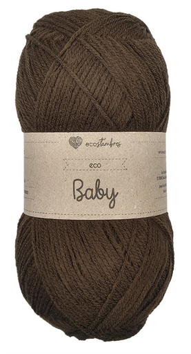 [eco baby cafe] Estambre Eco Baby - Cafe