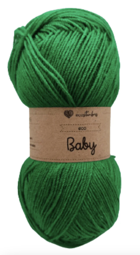 [eco baby esmeralda] Estambre Eco Baby - Esmeralda