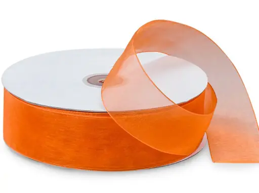 Organza Lisa - Naranja