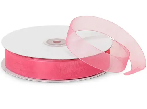 Organza Lisa - Coral