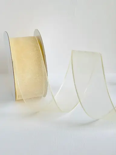 [1137] Organza Fina Crema
