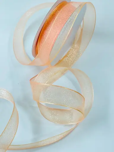 [1598] Organza Fina Mandarina