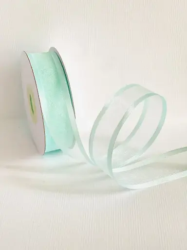 Organza filo Satín - Aqua