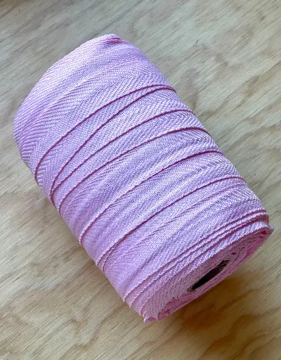 [4619] Cinta Palmita Poliéster - Rosa Pastel